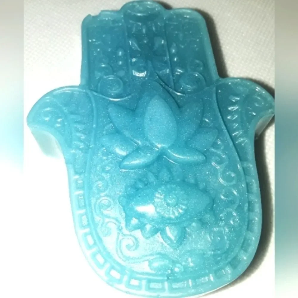 HAND crafted positive eye organic Blueberry soap bar